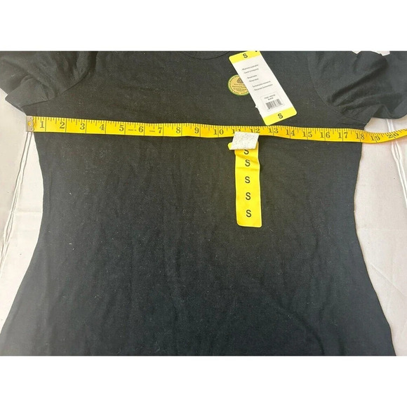 Segments Womens Base Layer Top size S Black Merino Wool Long Sleeve Tee - Picture 5 of 6